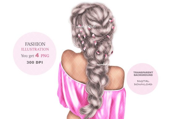 Download Fashion Girl Clip Art, Girl Illustration - Fashion girl clip art Collection